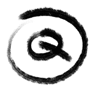 mano disegnato lettera q isolato su trasparente sfondo con carbone struttura png