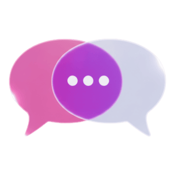 tre sovrapposizione discorso bolle isolato su trasparente sfondo png