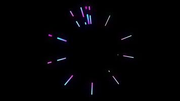 Soft bokeh particle floating light animation background video