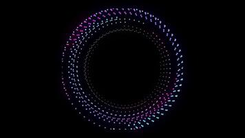 elegante brillar partícula antecedentes ligero animación lazo video