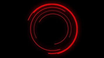 luminosa raggiante particella sfondo con liscio movimento video