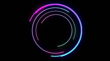 Light particles moving abstract background animation video