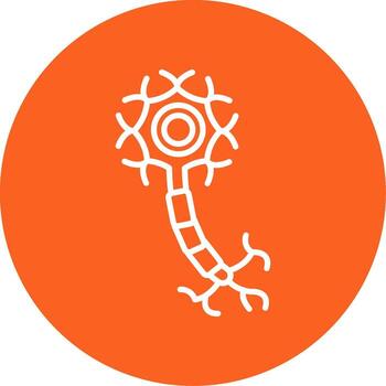 Nerve Signal Cell Multi Color Circle vector