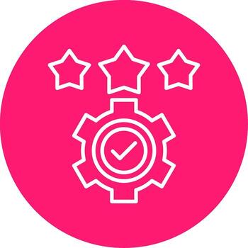 Customer Support Services Multi Color Circle vector