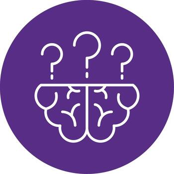 cierto yo conocimiento multi color circulo vector