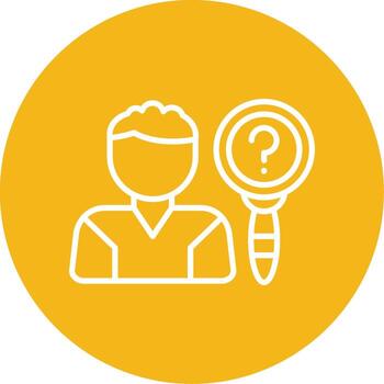 repetido tarea dificultades multi color circulo vector