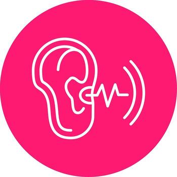 Auditory Processing System Multi Color Circle vector