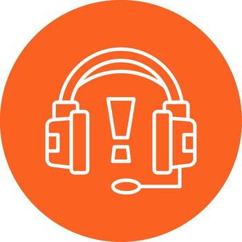 Information Error Alert Multi Color Circle vector