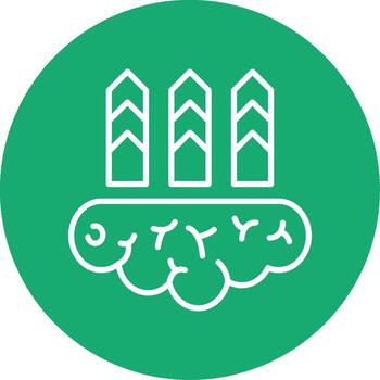 Personal Core Value Multi Color Circle vector