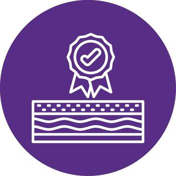 Superior Quality Check Multi Color Circle vector