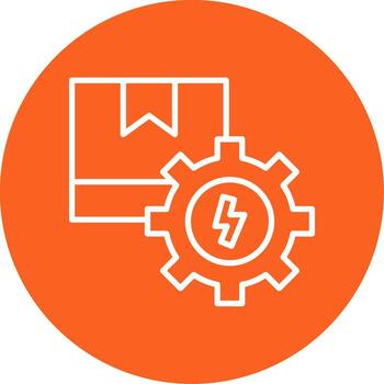 Renewable Energy Source Multi Color Circle vector