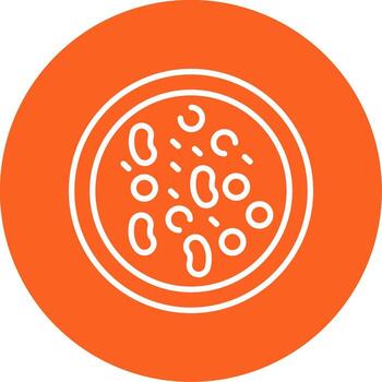 Living Cell Structure Multi Color Circle vector