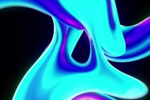 slät lutning vätska form animering slinga video