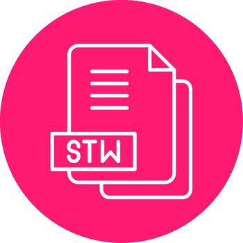 OpenOffice STW File Multi Color Circle vector