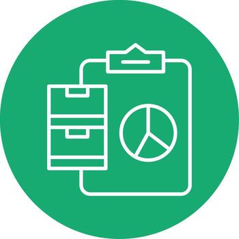 Warehouse Material Management System Multi Color Circle vector