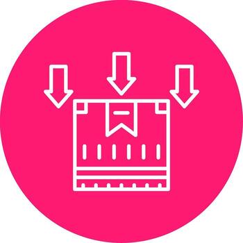 Secure Packing Process System Multi Color Circle vector