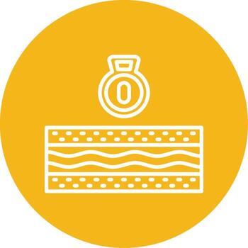 Lightweight Bed Frame Multi Color Circle vector