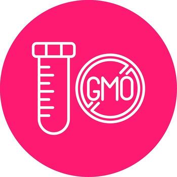 GMO Test Sample Multi Color Circle vector