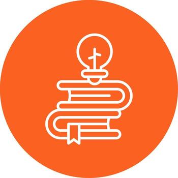 conocimiento base artículos multi color circulo vector