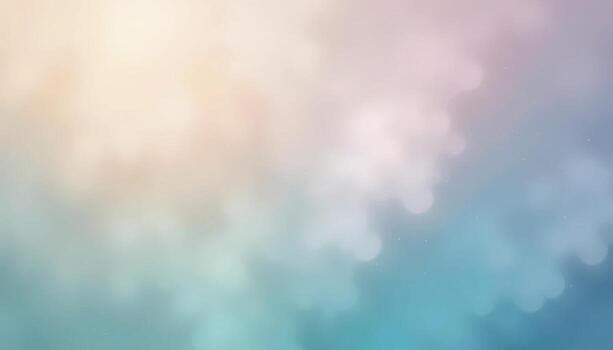 Soft Gradient Background With Subtle Bokeh Effects in Pastel Colors for Artistic Designs photo