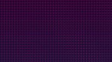 dinâmico rede animação com pontilhado meio-tom em Preto fundo para criativo pano de fundo video