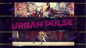 skapa en berättande som vätska som dansa med en mall den där flyter bilder, smälter färger och wraps text i rörelse. de tekniskt fel effekt lägger till ett kantig Rör, säkerställa din logotyp står ut i de slutlig avslöja motion_graphic