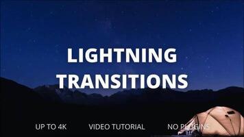 Lightning Transitions Pack motion_graphic