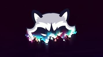 Pixel Burning Logo for DaVinci Resolve motion_graphic