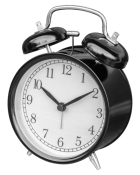 schwarz analog Tabelle Alarm Uhr png