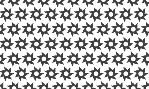 resumen sin costura modelo de estilizado soles Perfecto para textil diseño, sitio web antecedentes, o ninguna proyecto necesitando un atrevido, gráfico, y energético sentir. vector