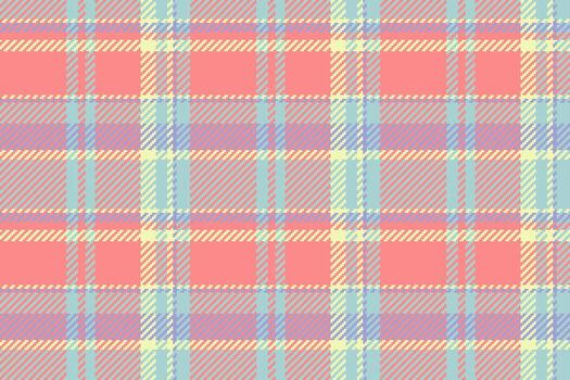 contenido textil tela tartán, Bretaña sin costura modelo antecedentes. hermoso tartán textura cheque en ligero y tulipán colores. vector
