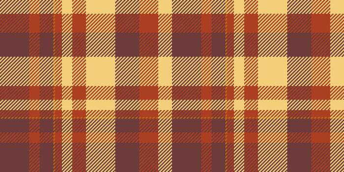 Classic plaid pattern featuring warm earth tones. Timeless, versatile backdrop perfect for textile design, autumnal themes, or rustic inspired projects. Seamless and cozy. vector