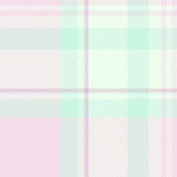 Soft pastel plaid pattern in pink and mint green. Ideal for backgrounds, textile design, or packaging. Elegant and subtle, this delicate texture evokes feelings of calmness and serenity. vector