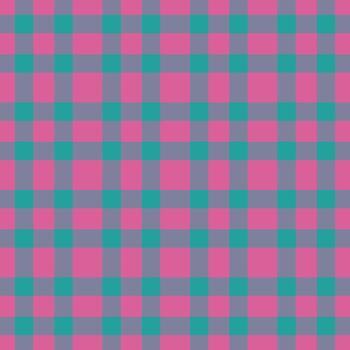 clásico cheque modelo. sin costura antecedentes con cuadrícula en rosa, verde azulado y gris. Perfecto para antecedentes, textiles, digital papel, o un envase papel diseño. vector