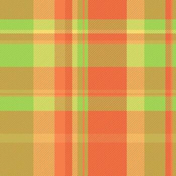 Vibrant plaid pattern in warm hues. A classic, versatile texture ideal for backgrounds, apparel design, or creating a cozy, welcoming atmosphere in visual projects. vector