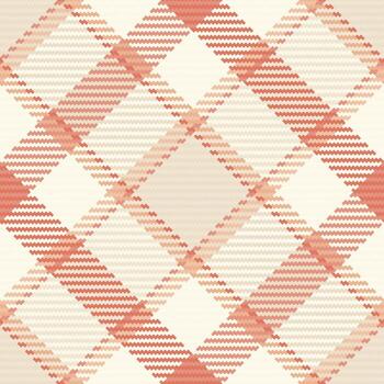 Repetition pattern textile fabric, ethnic check seamless. Internet texture tartan plaid background in light and red colors. vector