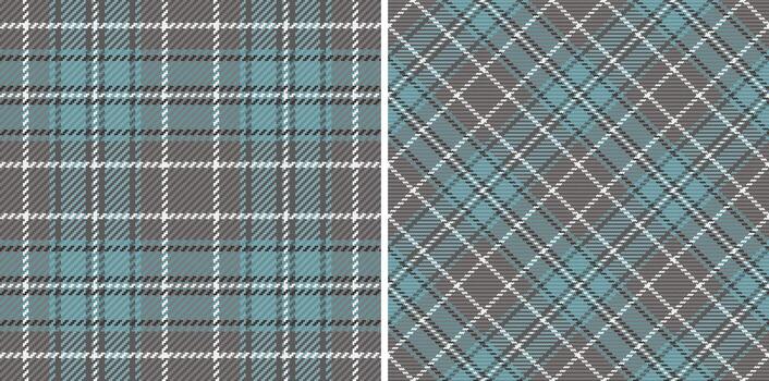clásico tartán patrones con apagado verde azulado, gris, y blanco matices un versátil diseño para moda, textiles, antecedentes, o agregando un toque de tradicional elegancia. vector