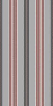 Hippie vertical seamless stripe, infant textile lines pattern. Discount fabric texture background in dark gray and red colors. vector