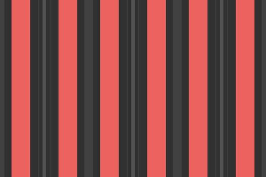Lnfant textile fabric lines, list background stripe. Larty vertical texture pattern seamless in grey and red colors. vector