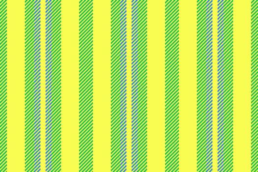 Vibrant yellow background with repeating green and blue diagonal striped vertical lines. Perfect for textiles, website design, or packaging. A cheerful, modern pattern evoking energy and optimism. vector