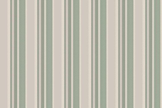 Direct seamless vertical textile, craft stripe background fabric. Front lines texture pattern in pastel grey and pastel colors. vector