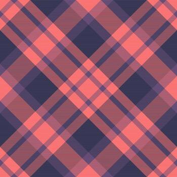 sofisticado tartán modelo en coral y Armada. un sin costura textil diseño evocando tradicion y moderno estilo. utilizar para antecedentes, telas, o creativo proyectos vector