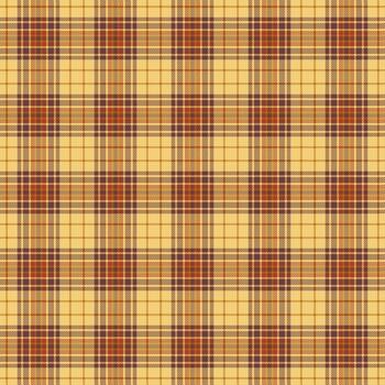Warm, rustic tartan pattern with intersecting lines. Classic, cozy fabric texture, perfect for backgrounds, textiles, and graphic designs. vector