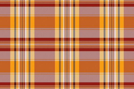 de buen tono modelo cheque sin costura, comprobado textura tartán tela. vino antecedentes textil tartán en rojo y blanco colores. vector