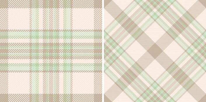 elegante tartán patrones en calmante pastel matices oferta versátil diseño opciones utilizar para antecedentes, textiles, artesanía. un eterno, sofisticado estético. vector