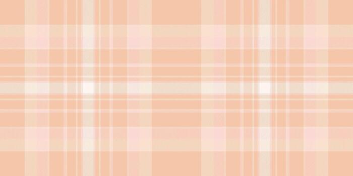 Soft peach plaid pattern. Subtle intersecting lines create a versatile background for design, textiles, and web use. Great for adding a gentle texture. vector