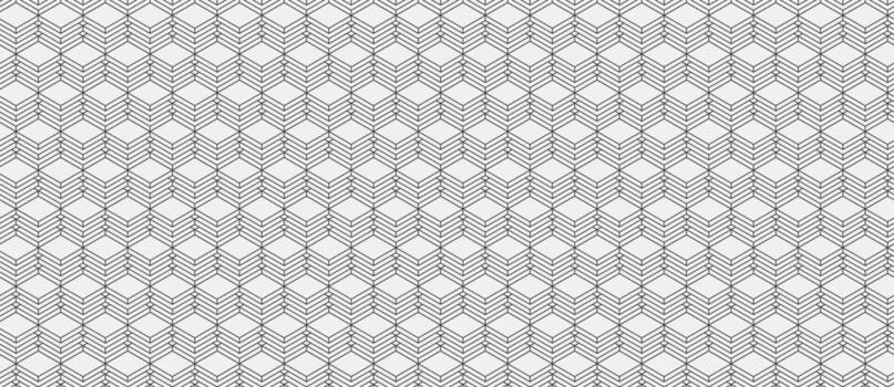 Elegant geometric pattern featuring a repeating diamond motif. This intricate design evokes a sense of order and sophistication, perfect for backgrounds, textiles, or modern design projects. vector