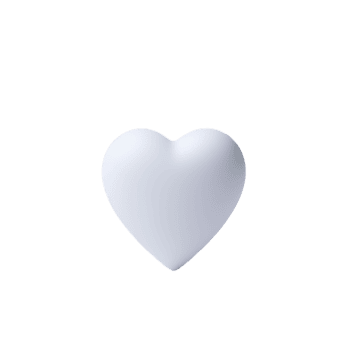 un' bianca 3d cuore forma isolato su trasparente sfondo, simboleggiante amore e purezza. liscio e lucido superficie Aggiunge moderno e minimalista tocco, Perfetto per design progetti png