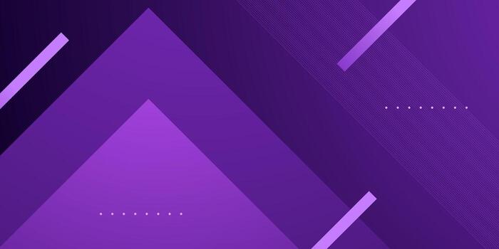 Simple abstract background with overlap triangle pattern concept design. Purple banner background papercut style. vector