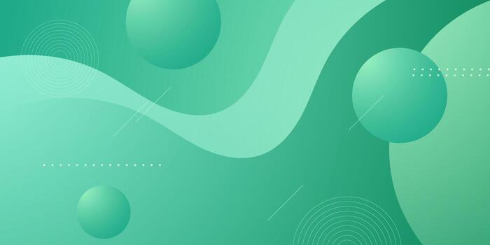 Abstract bright green minimal background. Simple wave fluid pattern concept design vector